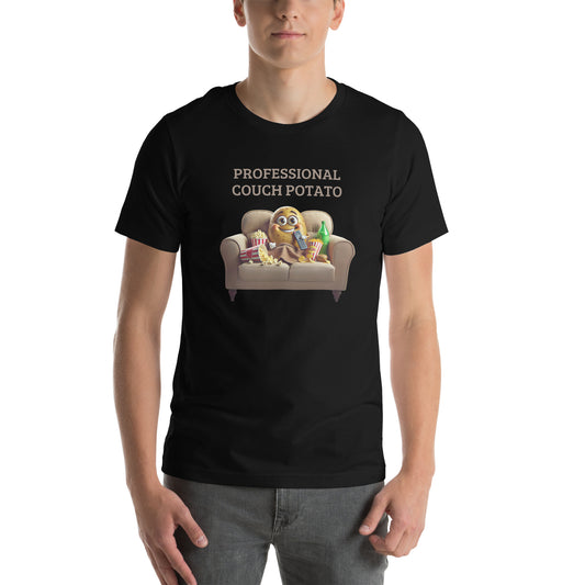 "Professional Couch Potato" - Unisex t-shirt